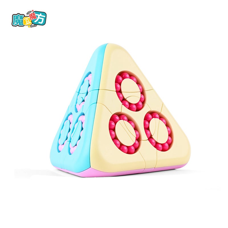 Pyramid Magic Bean Cube Four-Sided Rotating Ball Cube Interconnected Children'S Educational Stress Relief Toy - Image 3